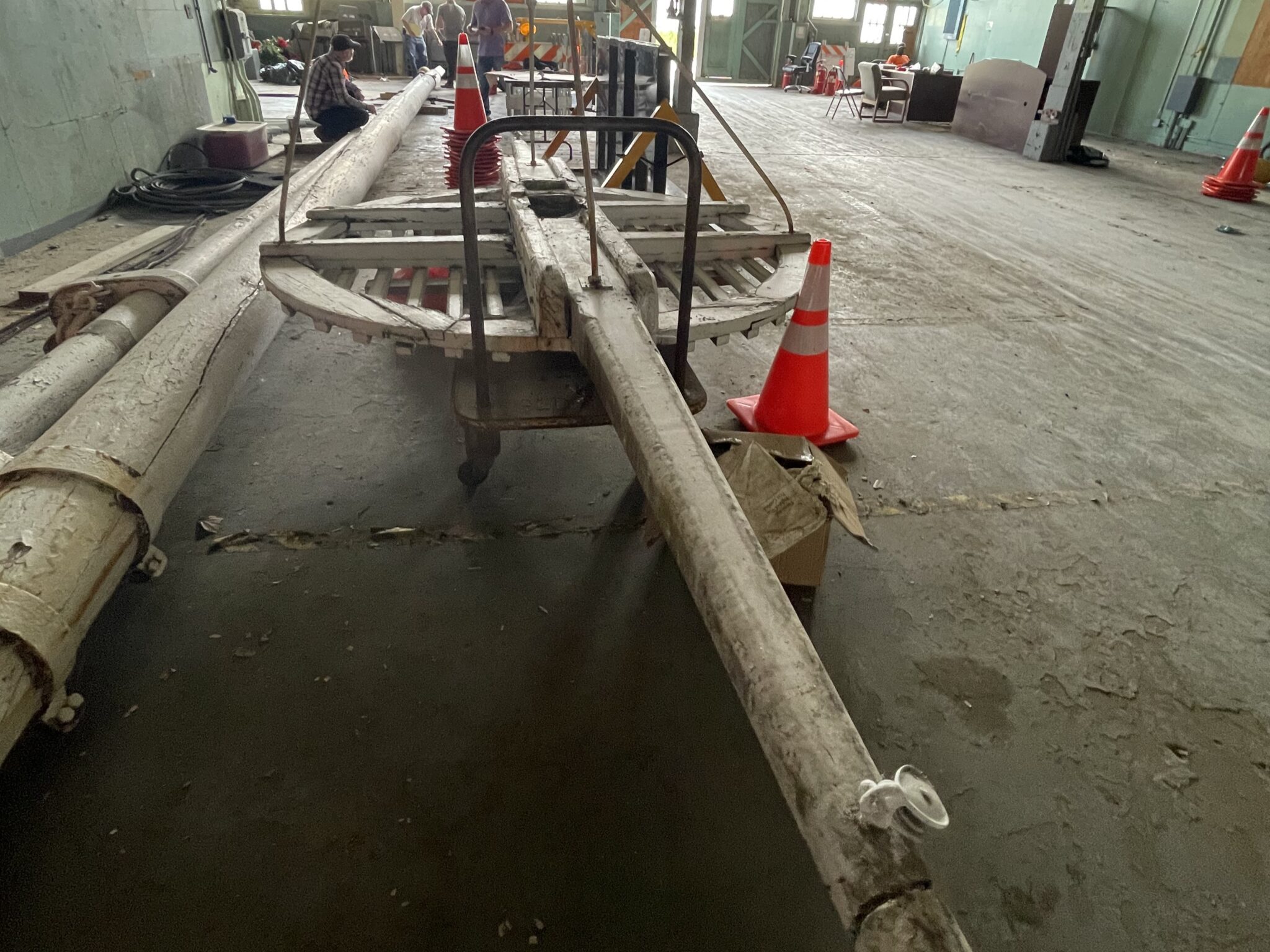 Mare Island Alden Park Mast Arm, During Assessment