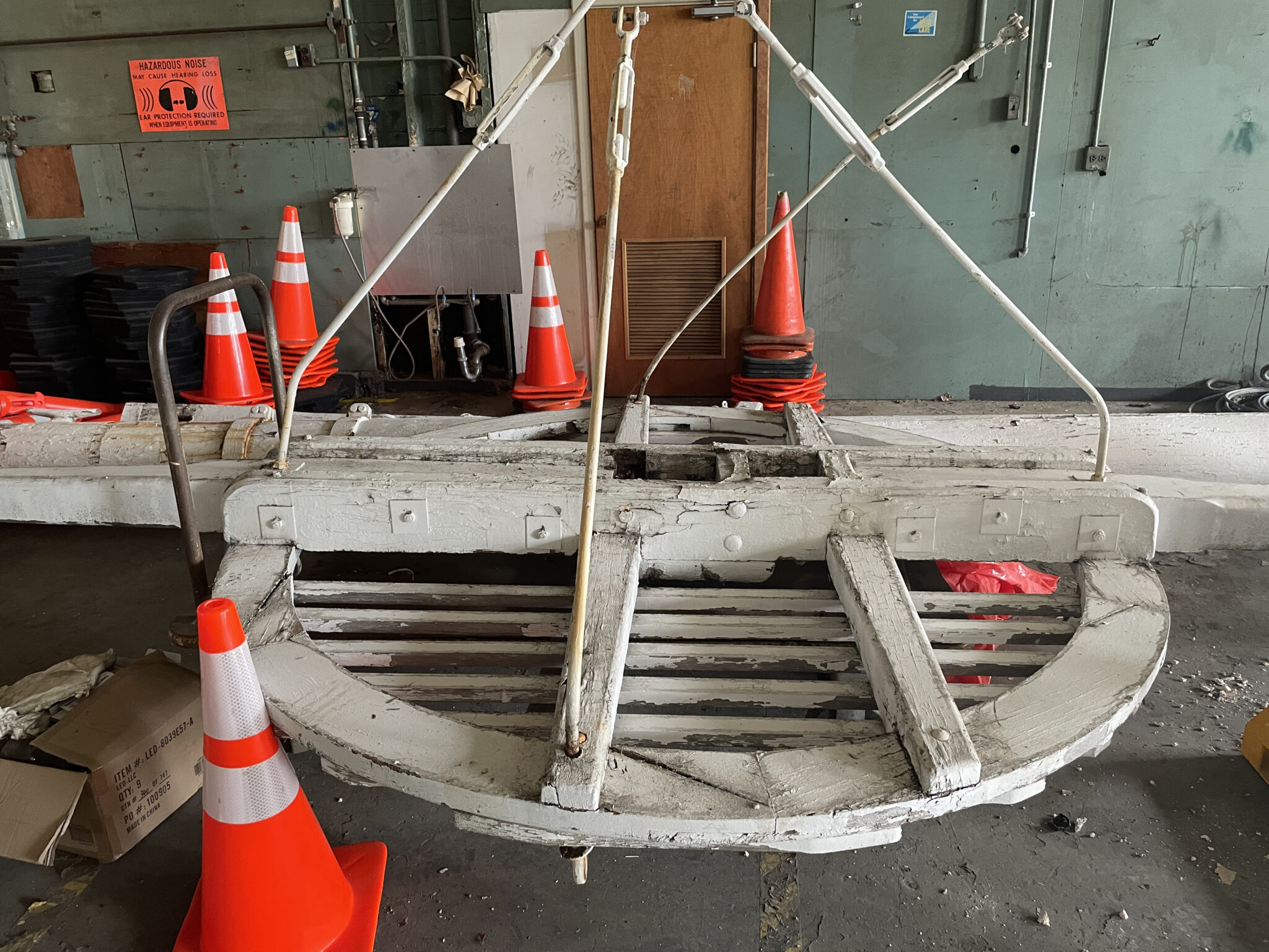 Mare Island Alden Park Mast Arm, During Assessment