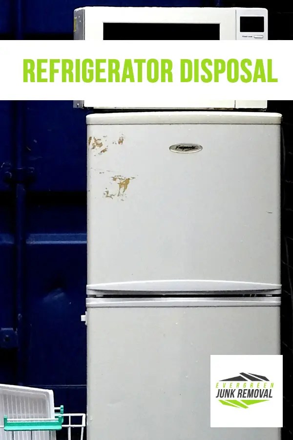 Refrigerator Disposal Company Disposing of Old Refrigerators