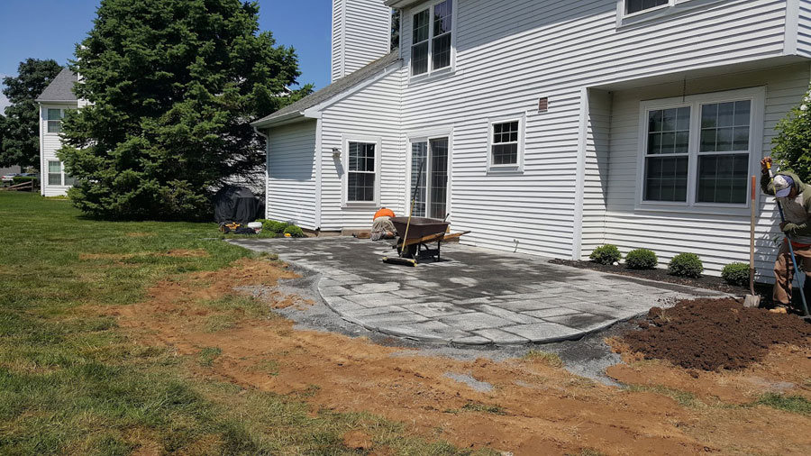 Landscape Design and Construction Bucks County PA Evergreen LMI