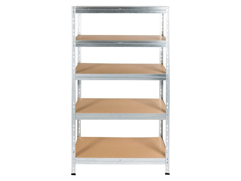 PARKSIDE heavy duty shelving, galvanized, with 5 shelvesDimensions