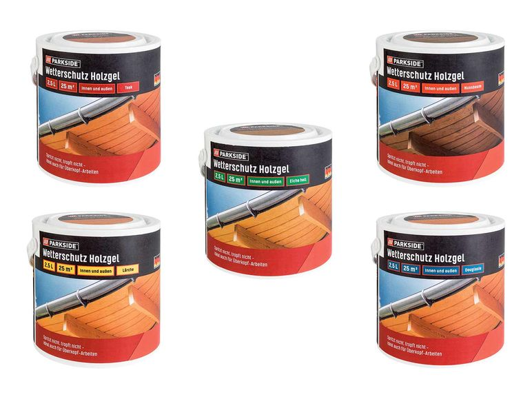 PARKSIDE weather protection wood gel