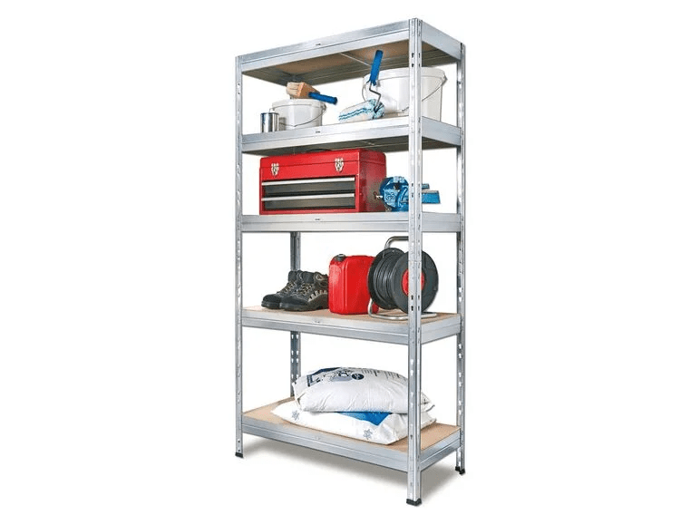 PARKSIDE heavy duty shelf »Rivet Best«, with 5 shelvesNumber of shelves