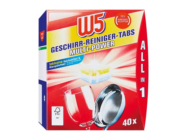 Dishwasher tabs Multi Power 40er