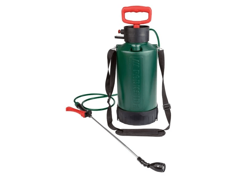 PARKSIDE pressure sprayer, 5 l containerPressure approx. 2.5 barSpray types 4Versatile in use