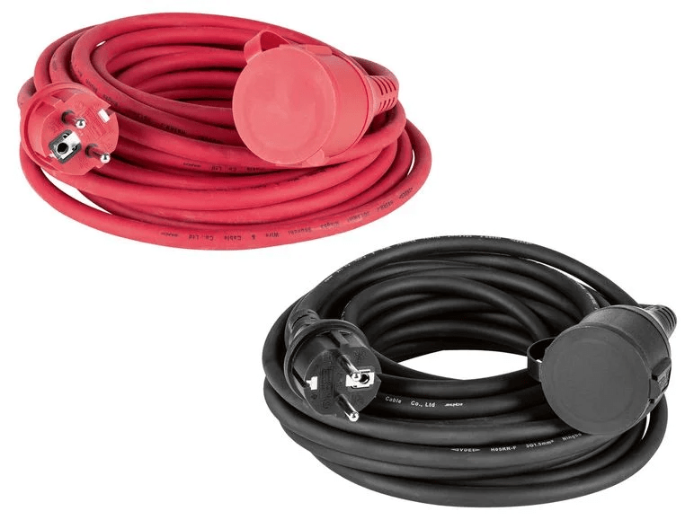 PARKSIDE extension cable, 10 m, with hinged coverDimensions approx. L