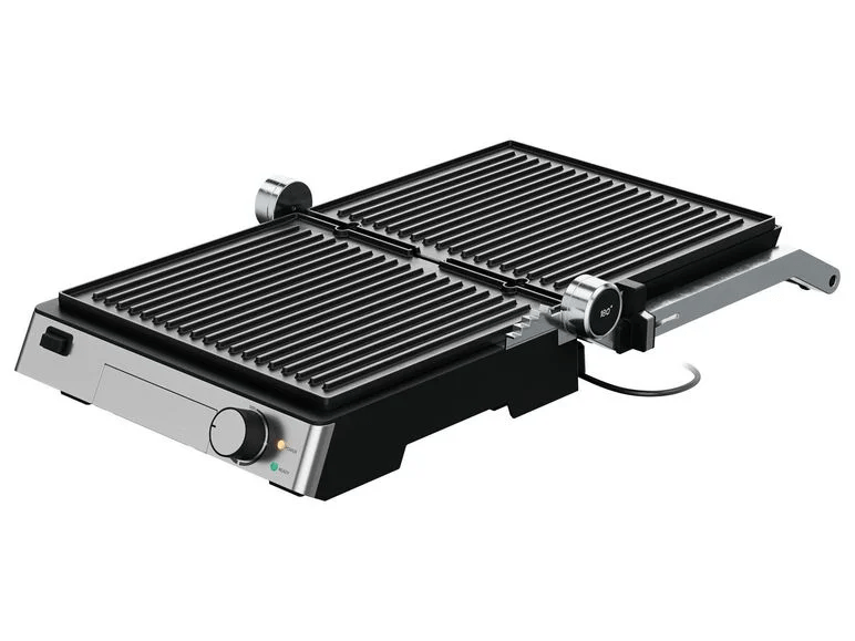 SILVERCREST contact grill stainless steel SKGE 2000 C3Power 2000