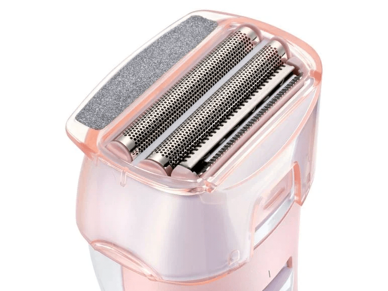 SILVERCREST Lady Shaver »SLSN 3 B1«, for wet and dry shaving, with peeling attachmentOperating