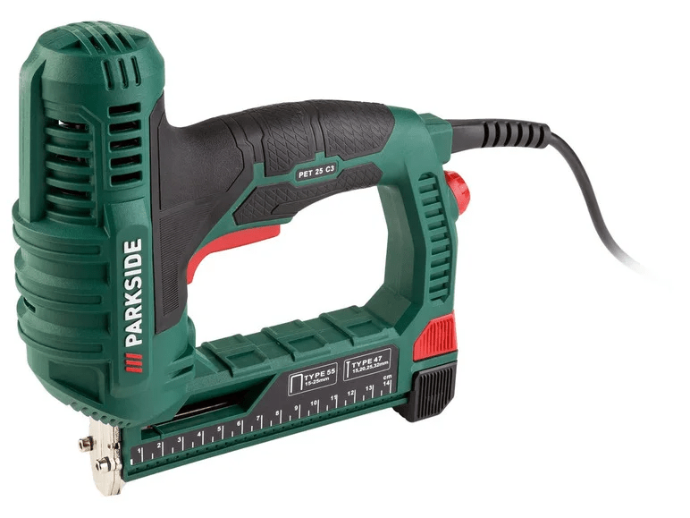 PARKSIDE® electric stapler PET 25 C3Max number of blows 30 min