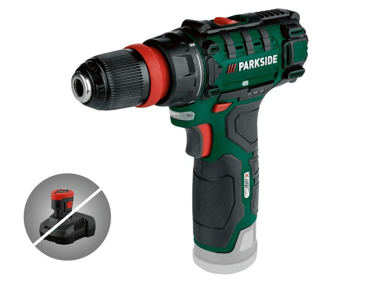 PARKSIDE® cordless drill »PBSA 12 D4«, without battery and chargerFrom