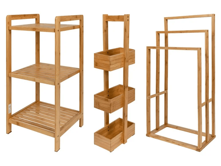 LIVARNO LIVING® bamboo small bathroom furnitureAvailable in Bathroom