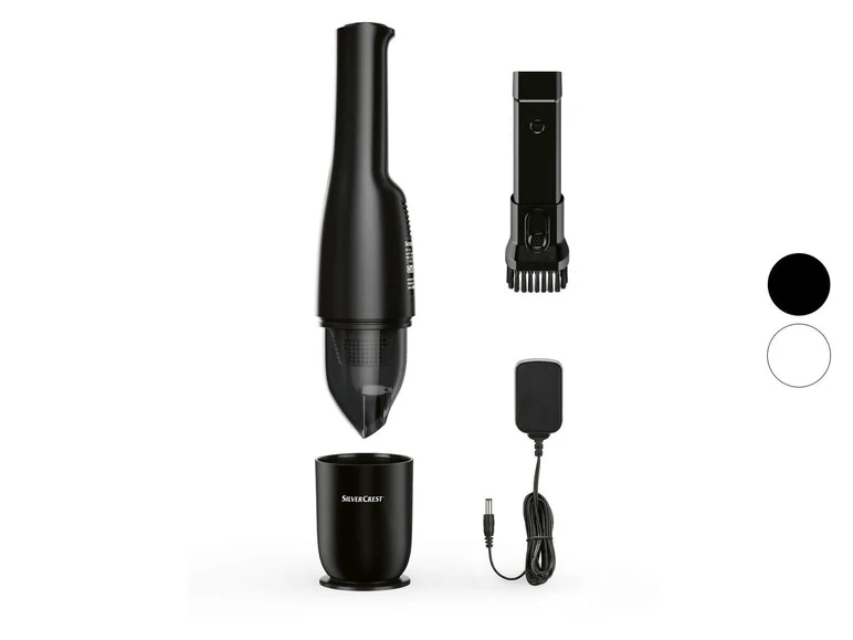 SILVERCREST® handheld vacuum cleaner design 7.4V SHD 7.4 A1Running time