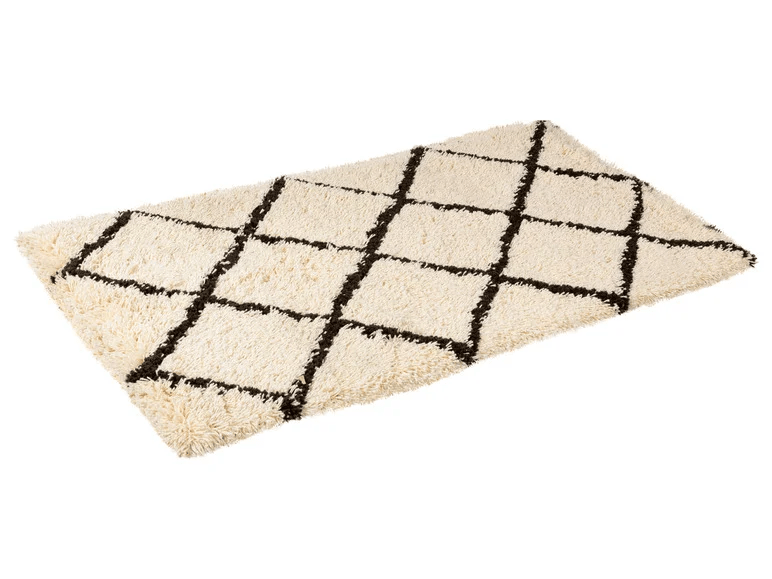 Livarno Home Shaggy Carpet Diamond, 67 x 120cmFeatures suitable for