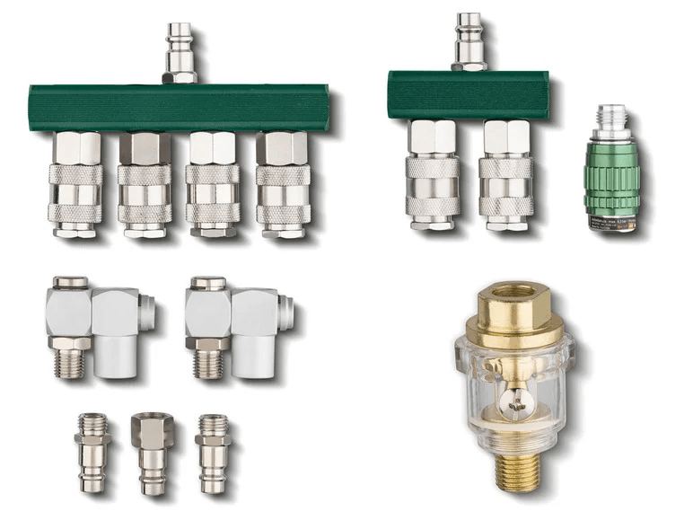 PARKSIDE® connection and distribution set for compressed airVariants