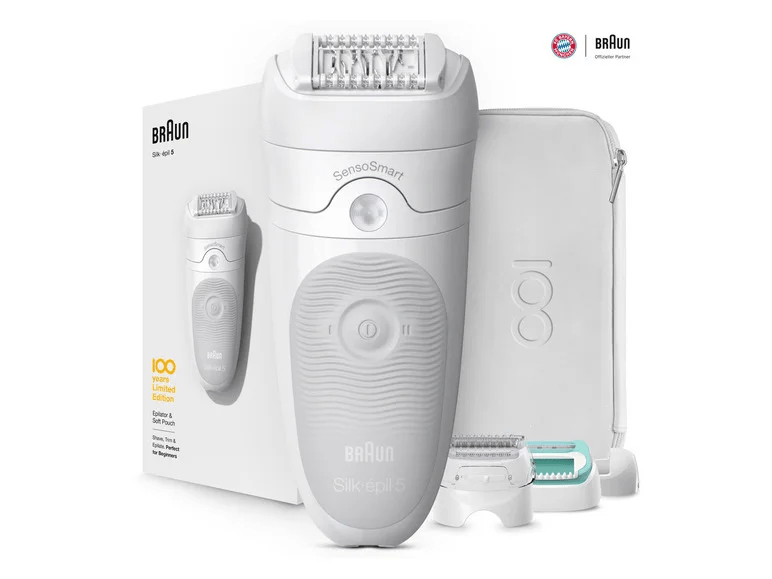 BRAUN Limited Edition “Silképil 5″Functions Epilates, Shaves and