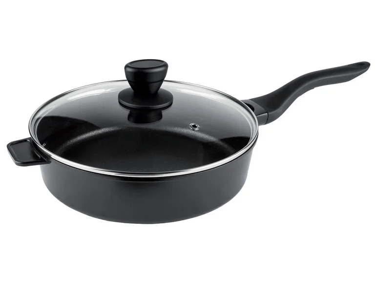 ERNESTO® stew pan 28 cm cast aluminum with lidDimensions Ø 28 cmOven safe to 160 ° CSuitable for