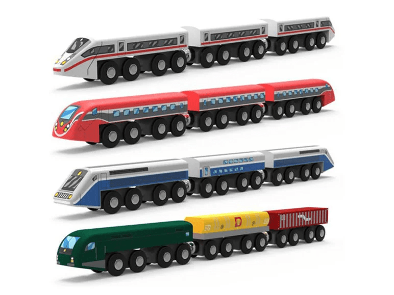 PLAYTIVE® trains, made of real woodFeatures 3partSpecial feature