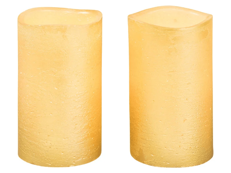Livarno Home real wax candles set of 2 / set of 4 LEDDelivery on time