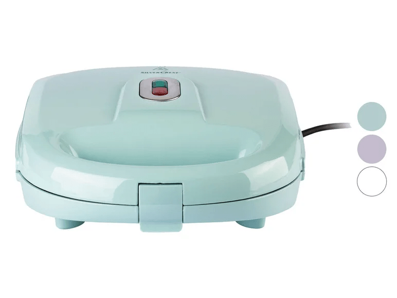 SILVERCREST »SWEW 75 0 D2« waffle iron with removable platesColours