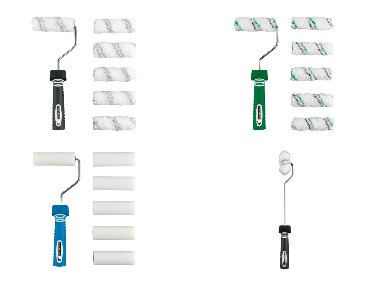 PARKSIDE roller set/corner roller Different finishes Foam roller set