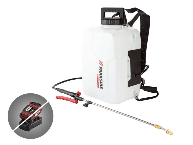 PARKSIDE 20V cordless backpack pressure sprayer 16 l »PRDSP 20Li A1«, without battery and