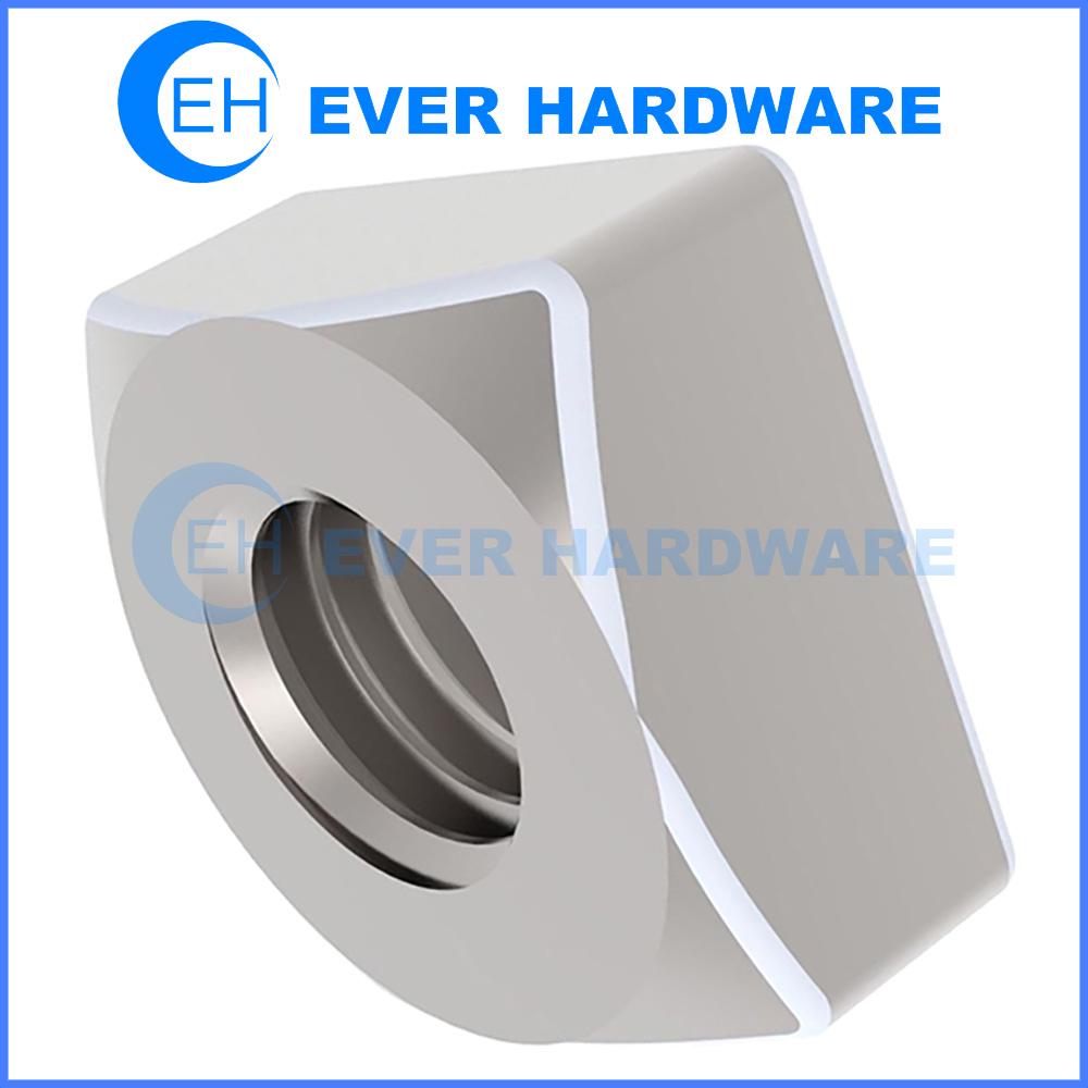 Stainless Steel 304 Square Nut DIN 557 Plain Finish A270 Metric Nuts