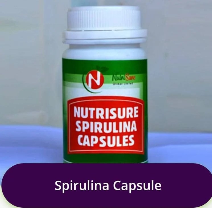 Spirulina Capsule everhealthy.ng