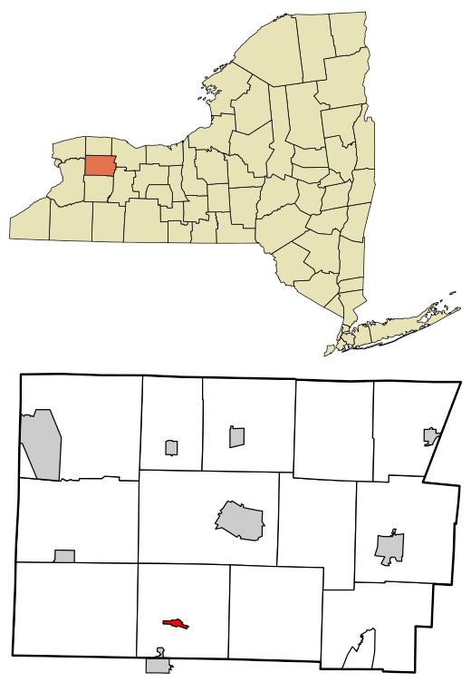 Alexander New York Map Alexander (village), New York Wiki Everipedia