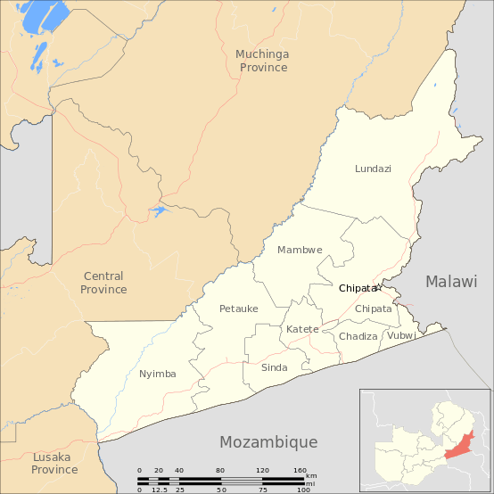 Eastern Province Zambia Map Eastern Province, Zambia Wiki Everipedia