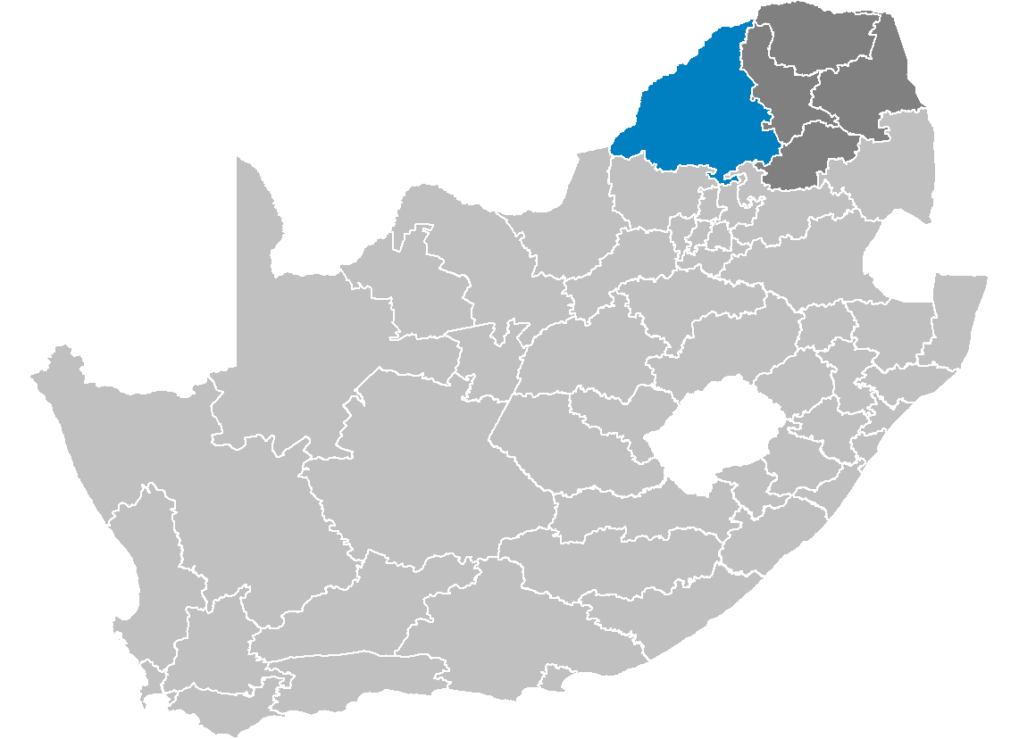 Waterberg South Africa Map