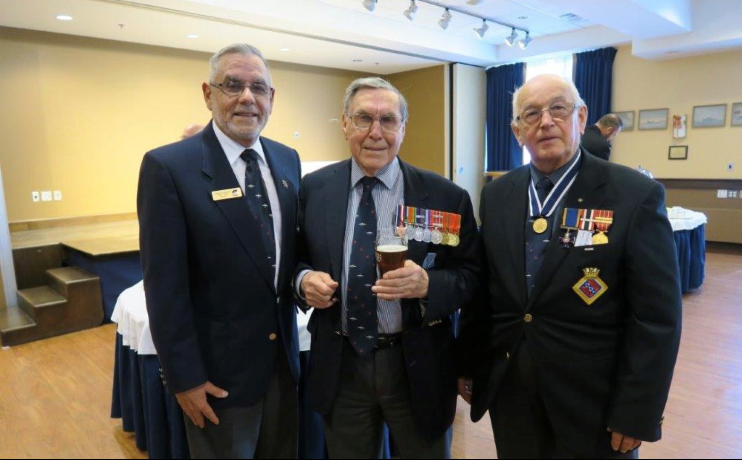 Naval Captain Rolfe Monteith, RCN, Celebrated 100th Birthday on 30