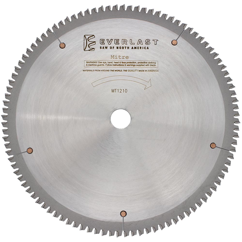 12″ Mitre Saw Blade MT1210 Everlast Saw of North America