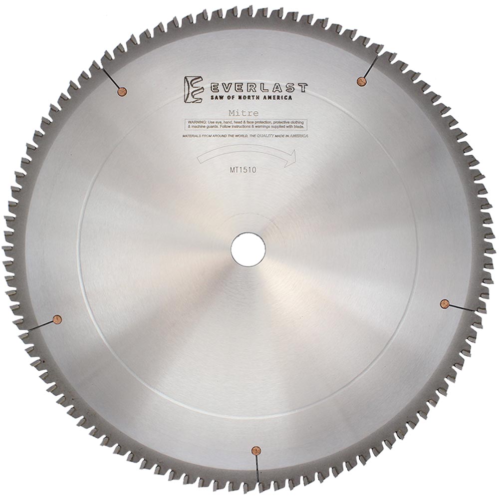 15″ Mitre Saw Blade MT1510 Everlast Saw of North America