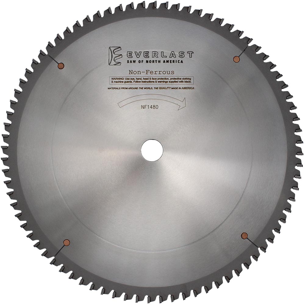 14″ NonFerrous Metal Cutting Saw Blade NF1480 Everlast Saw of