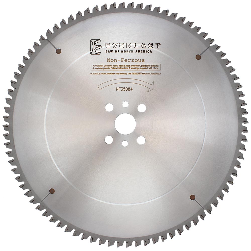 350mm NonFerrous Metal Cutting Saw Blade NF35084 Everlast Saw of
