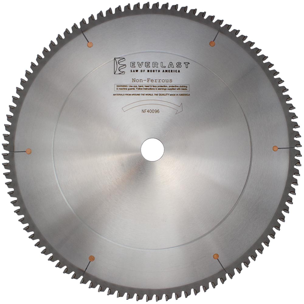 400mm NonFerrous Metal Cutting Saw Blade NF40096 Everlast Saw of