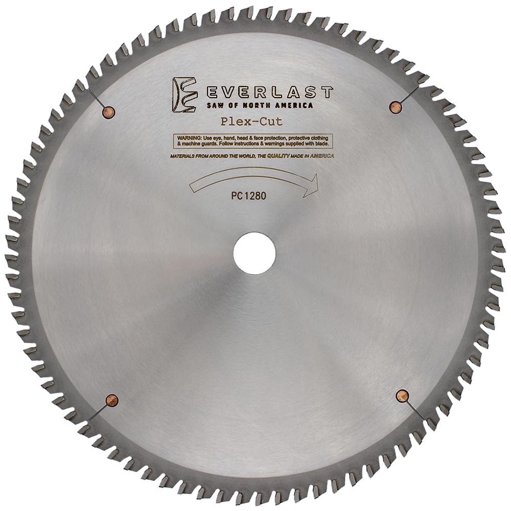 12″ PlexCut Saw Blade PC1280 Everlast Saw of North America