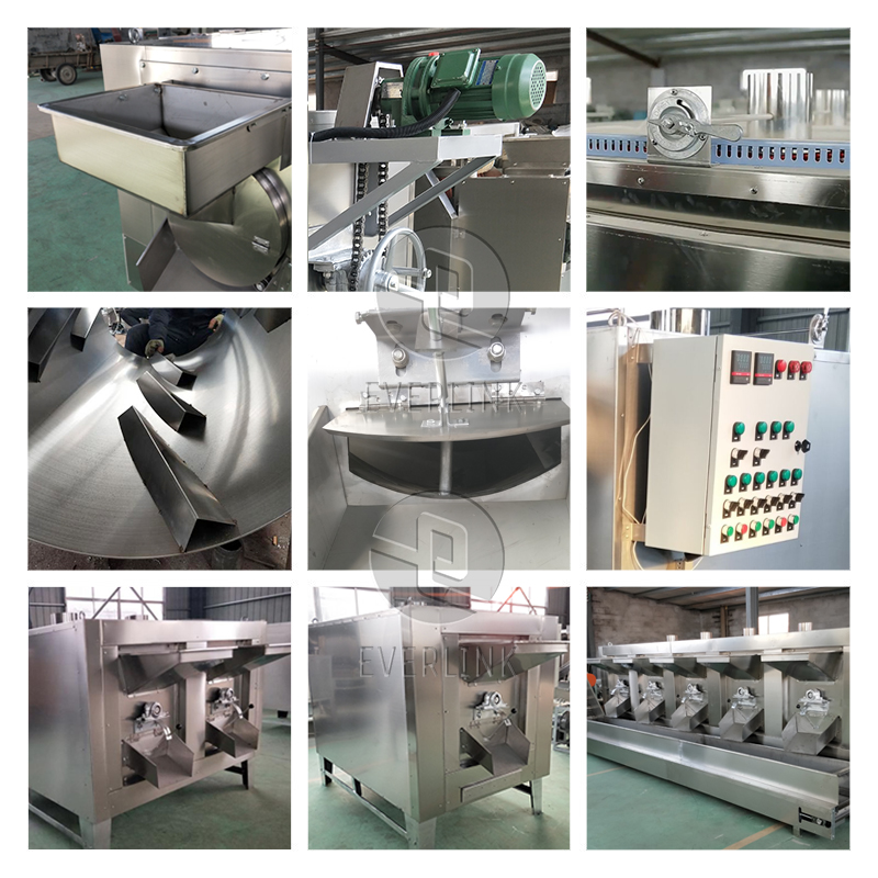 Electric/Gas Commercial Peanut Roasting Machine