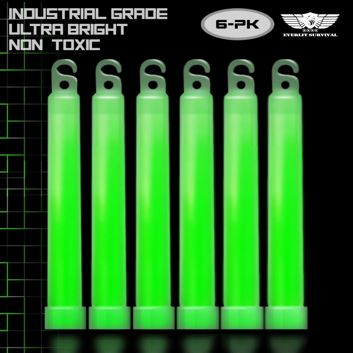 EMERGENCY GLOW STICKS 6 INCHES