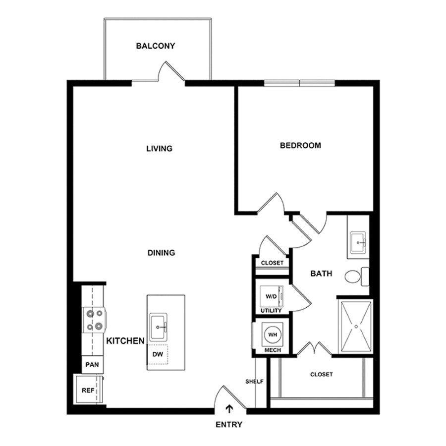 Luxury Apartment Availability The Everly at Rouzan Baton Rouge, LA