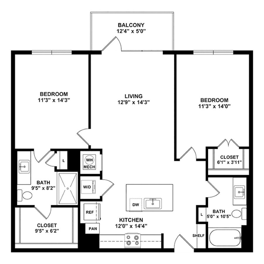 Luxury Apartment Availability The Everly at Rouzan Baton Rouge, LA