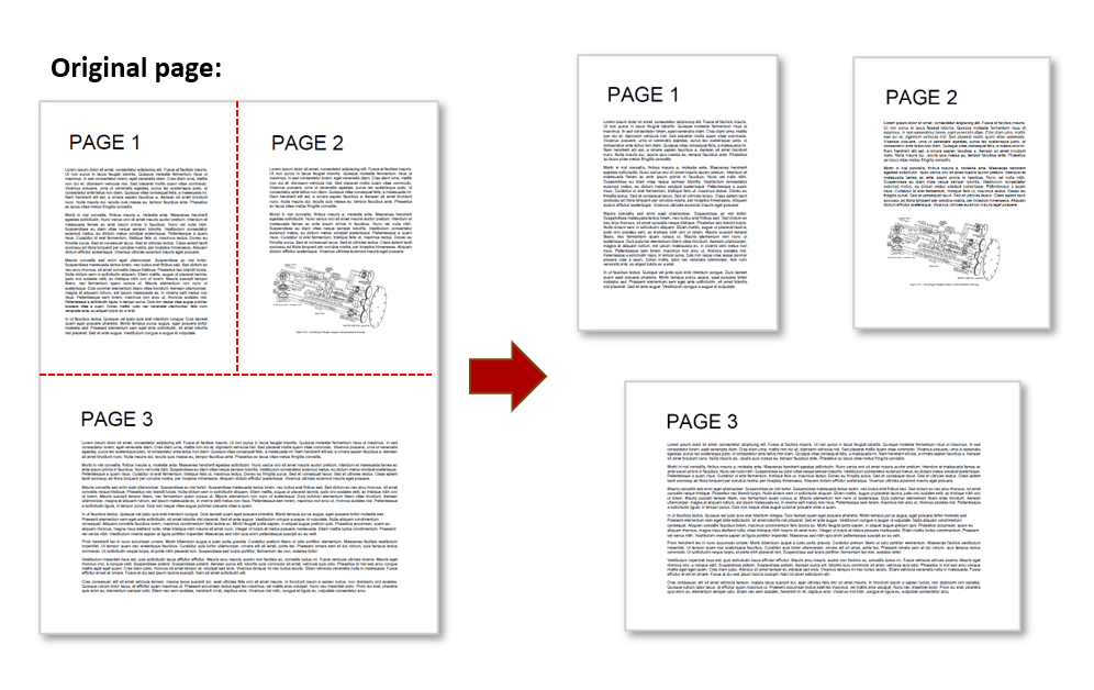 Divide PDF Pages into Multiple with AutoSplit™