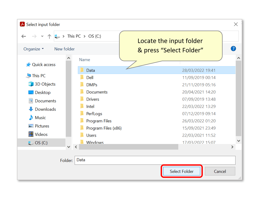 Merge All Files in Each Subfolder into a Single PDF File