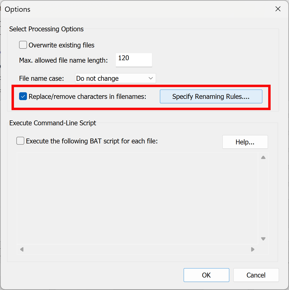 AutoRename PDF Files Switching Words in the File Name