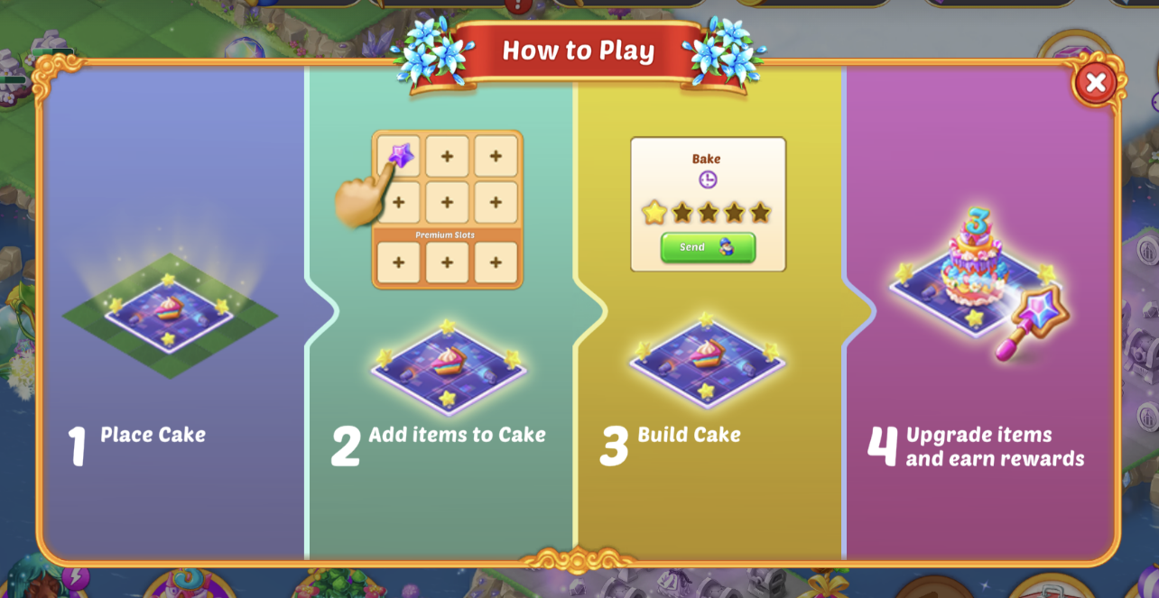New Event Mergeaversary Build a Cake FAQ EverMerge