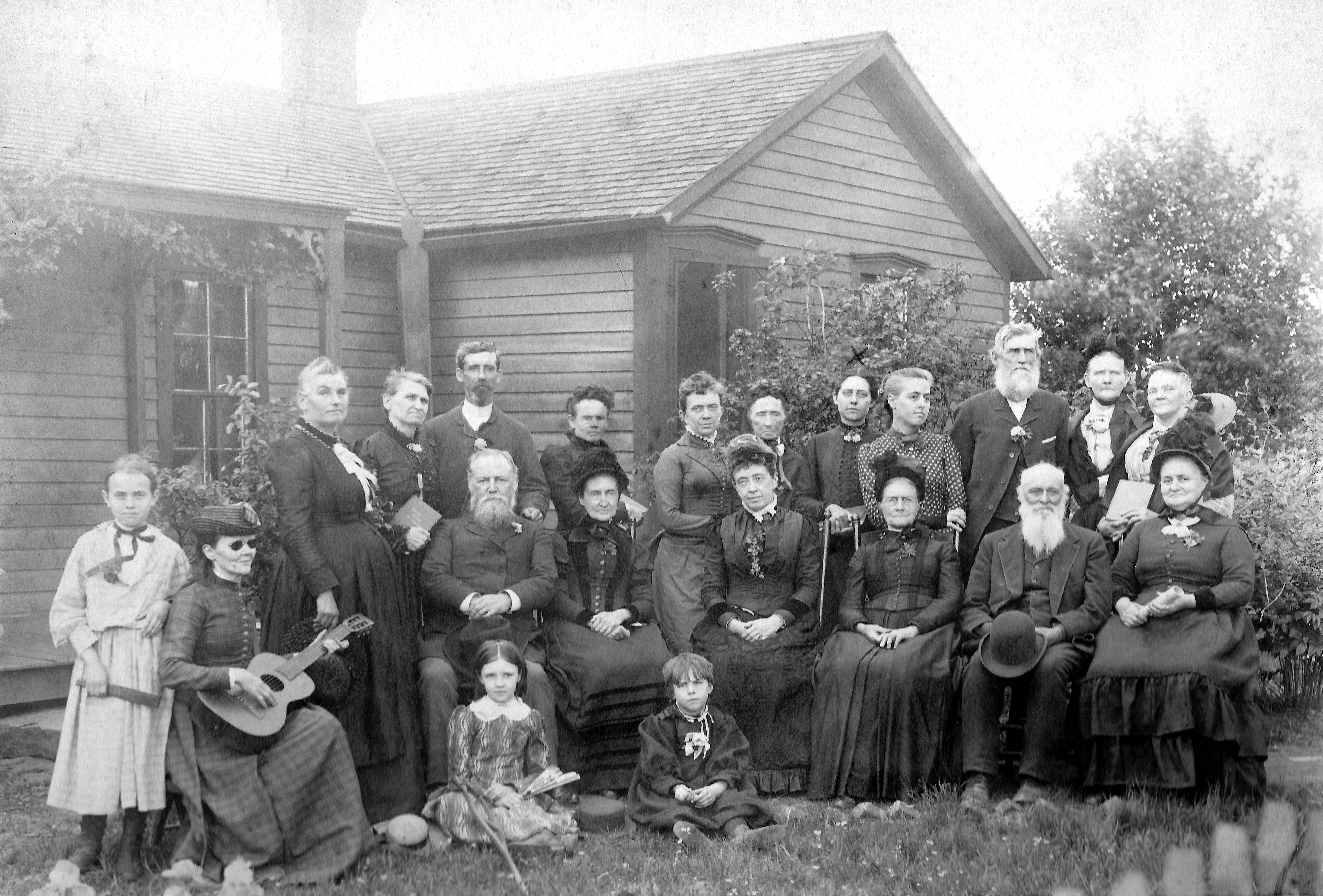 Christian Science Class, 1891, Liberal, Missouri Evermore Genealogy