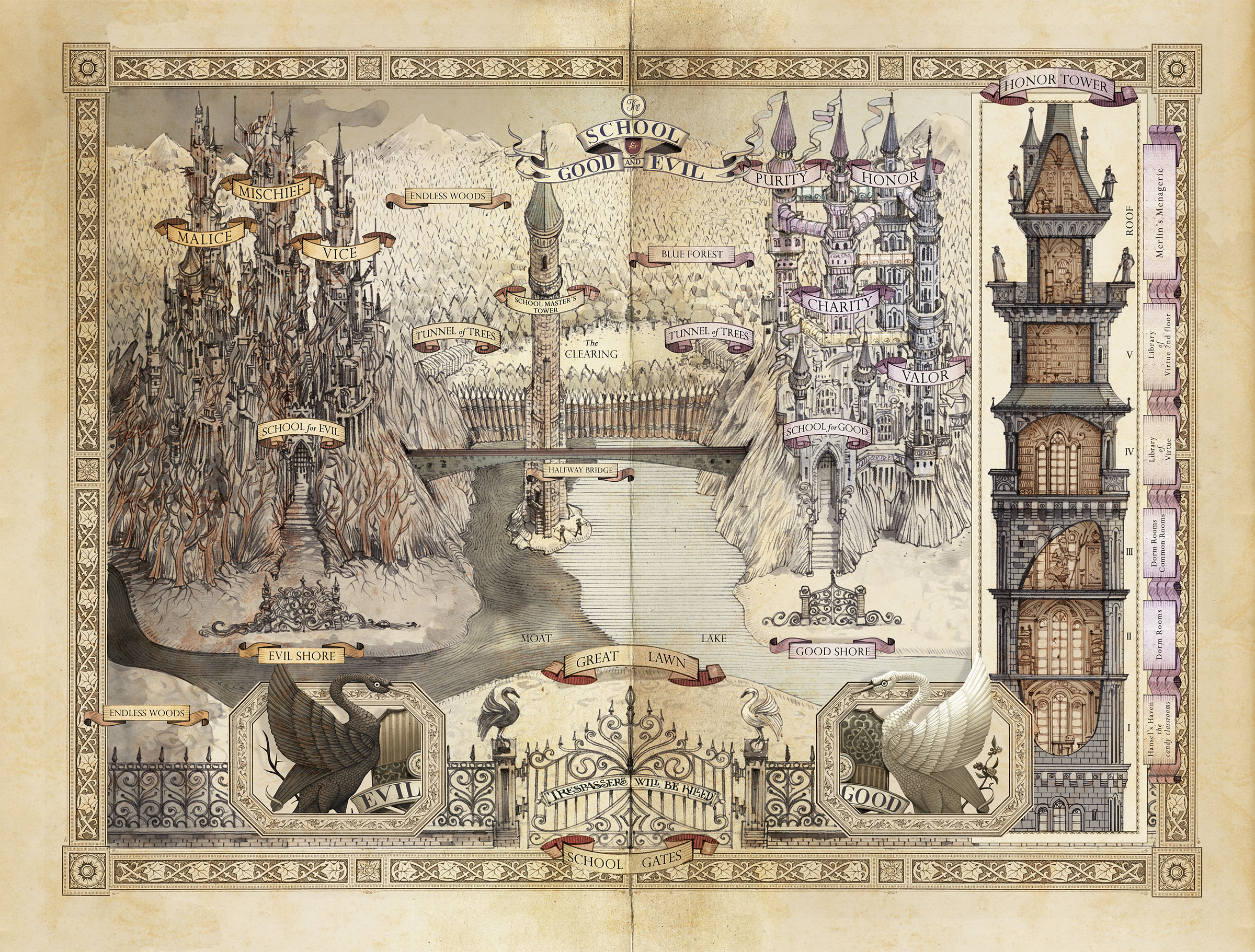 School for Good and Evil EverNever World