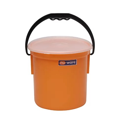 Bucket : 5 Litre & Air Tight Lid : Virgin - EverNu Plastics