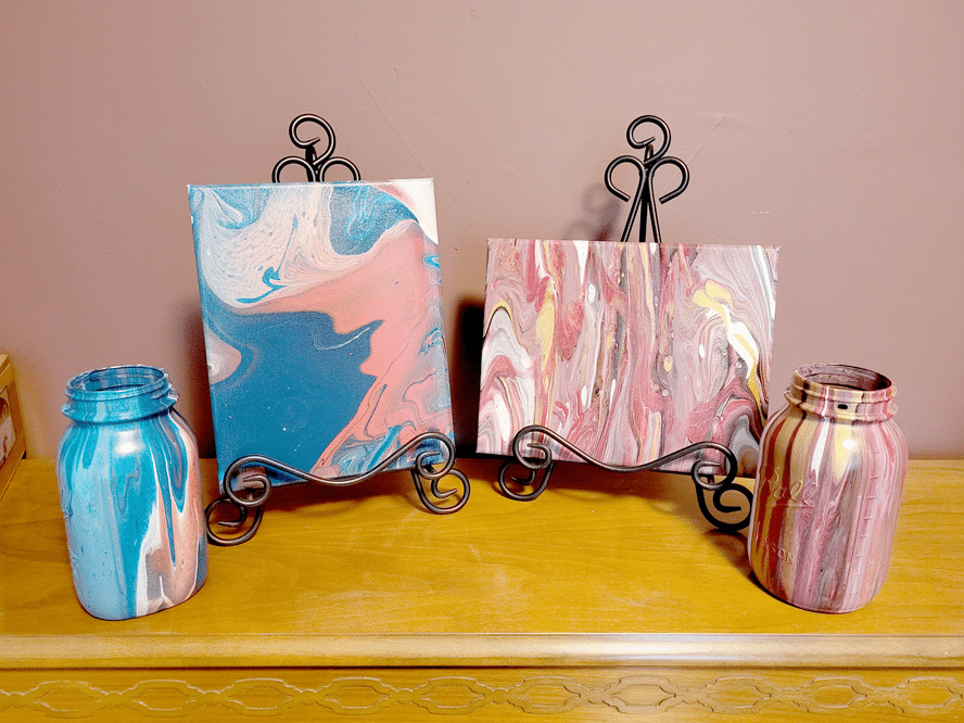 Acrylic Pour Everson Museum of Art