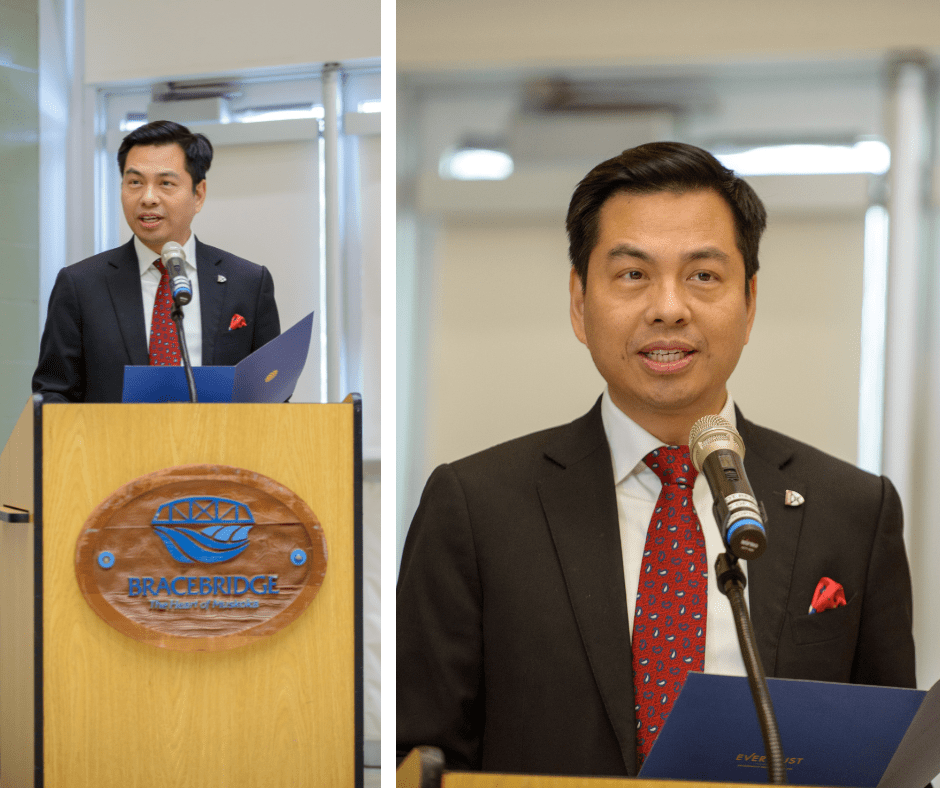 Bracebridge Community Centre Receives Donation from Evertrust